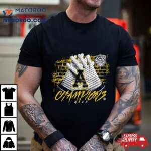 Appalachian State Mountaineers Cure Bowl Champions Tshirt