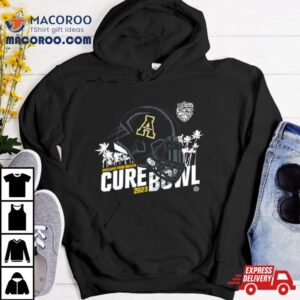 Appalachian State Mountaineers Helmet Cure Bowl Tshirt