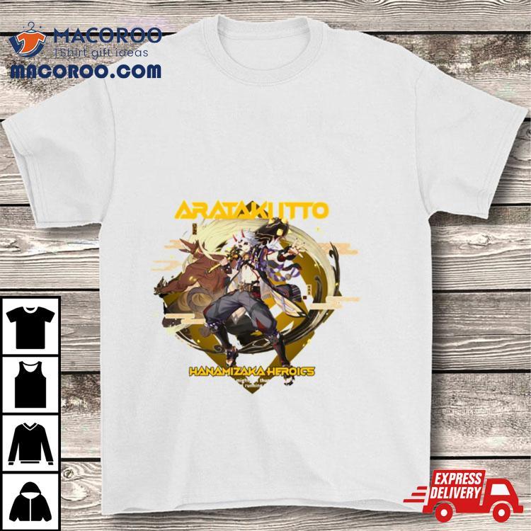 Arataki Itto Hanamizaka Heroics Shirt Arataki Itto Hanamizaka Heroics Shirt