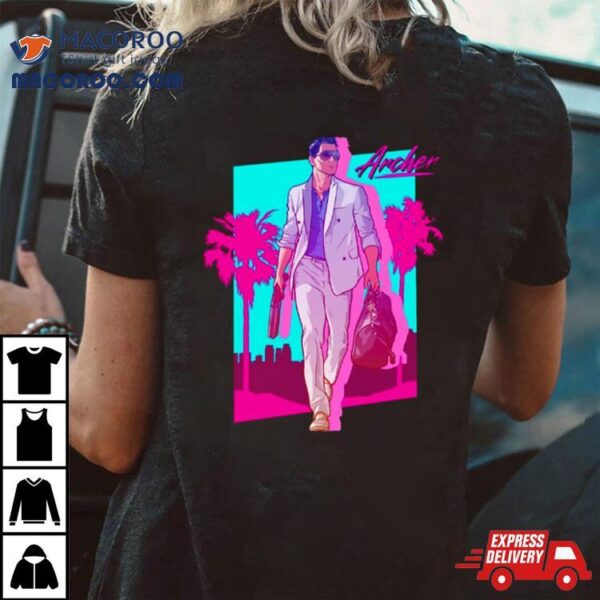 Archer Vice Palm 80s Shirt