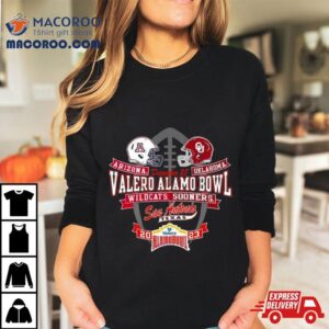 Arizona Wildcats Vs Oklahoma Sooners Alamo Bowl Matchup Tshirt