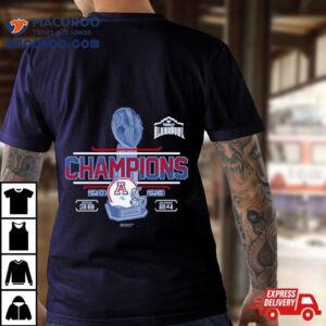 Arizona Wildcats Win Oklahoma Sooners Footbal Football Valero Alamo Bowl Champions Final Score Tshirt