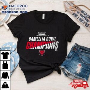 Arkansas State Red Wolves Champions 2023 Camellia Bowl T Shirt