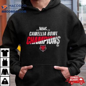 Arkansas State Red Wolves Champions Camellia Bowl Tshirt