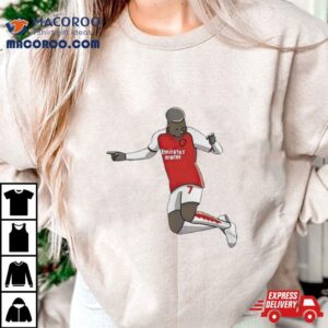 Arsenal Bukayo Saka Celebration Shirt