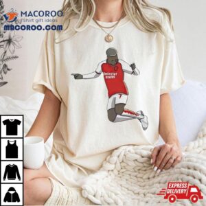 Arsenal Bukayo Saka Celebration Tshirt