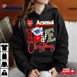 Arsenal Stitch Love Christmas Shirt