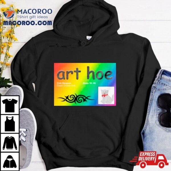 Art Hoe Crab Rangoon Cream Cheese Gras Shirt