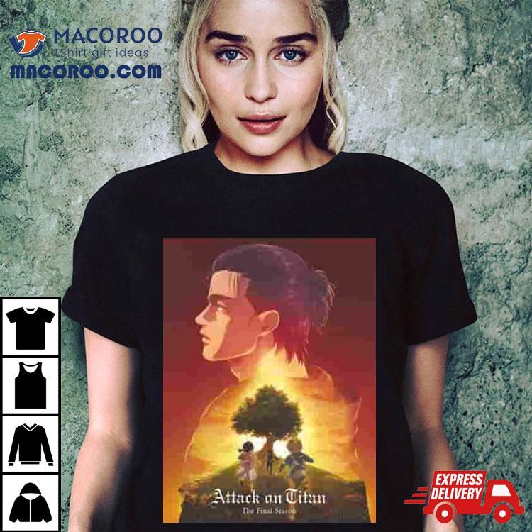 Attack On Titan The Final Season T Shirt Attack On Titan The Final Season T Shirt
