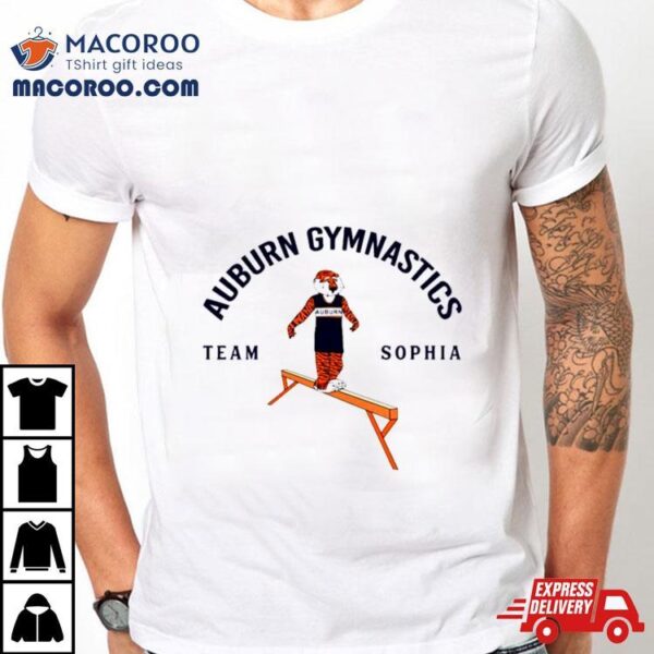 Auburn Gymnastics Team Sophia T Shirt