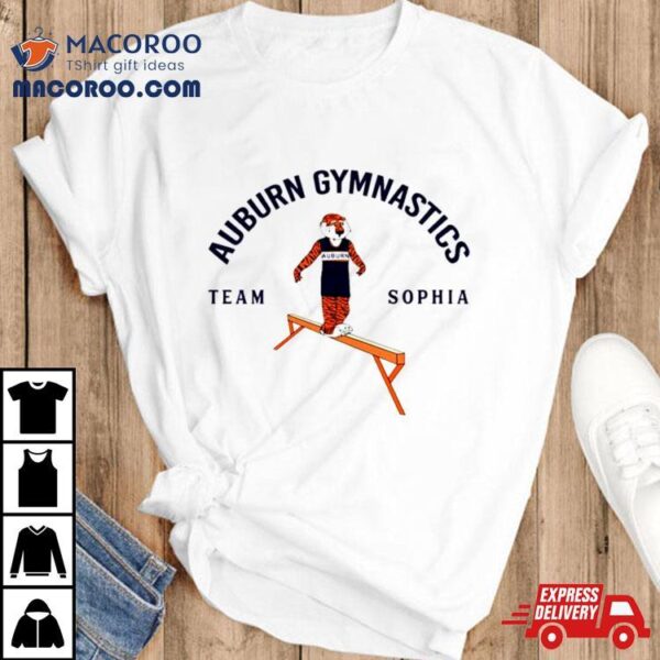 Auburn Gymnastics Team Sophia T Shirt