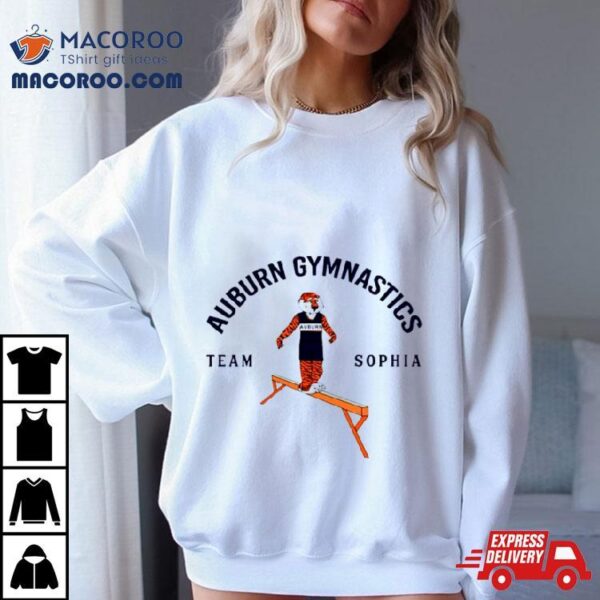 Auburn Gymnastics Team Sophia T Shirt