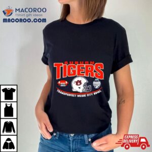 Auburn Tigers 2023 Transperfect Music City Bowl Shirt