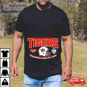 Auburn Tigers Transperfect Music City Bowl Tshirt