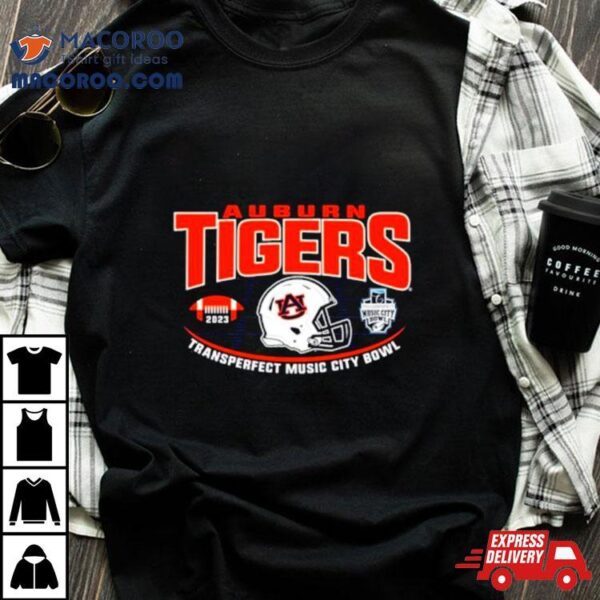 Auburn Tigers 2023 Transperfect Music City Bowl Shirt