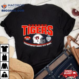 Auburn Tigers Transperfect Music City Bowl Tshirt