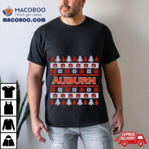 Auburn Tigers Holiday Ugly Christmas Tshirt