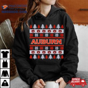 Auburn Tigers Holiday Ugly Christmas Tshirt