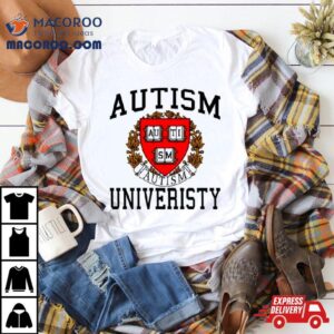 Autism University Logo Tshirt