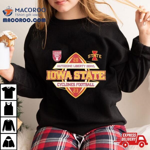 Autozone Liberty Bowl Iowa State Cyclones Football T Shirt