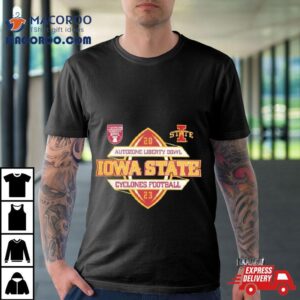 Autozone Liberty Bowl Iowa State Cyclones Football Tshirt