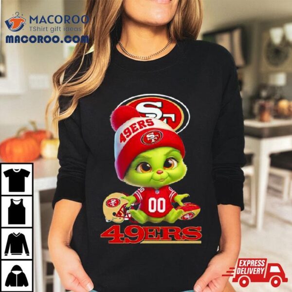 Baby Grinch San Francisco 49ers Shirt