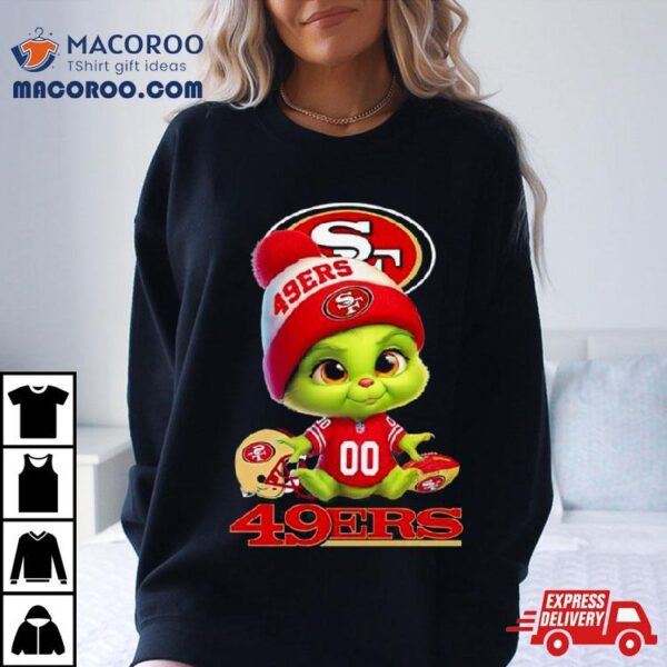 Baby Grinch San Francisco 49ers Shirt