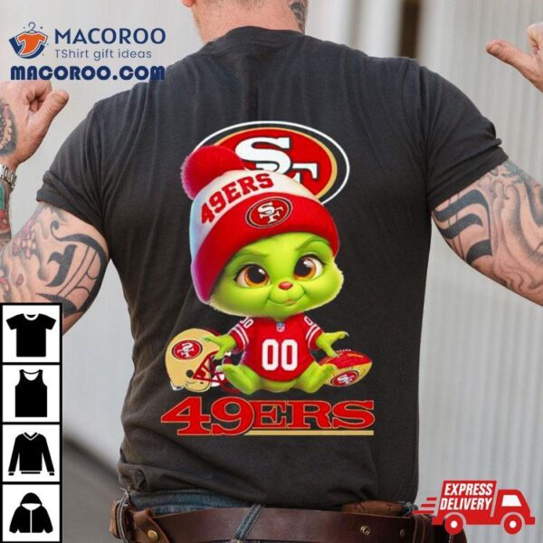 Baby Grinch San Francisco 49ers Shirt