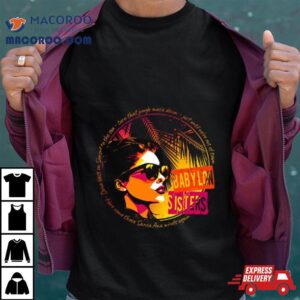 Babylon Sisters Sunset Design Tshirt