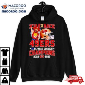 Back Back San Francisco Ers Nfc West Division Champions Tshirt