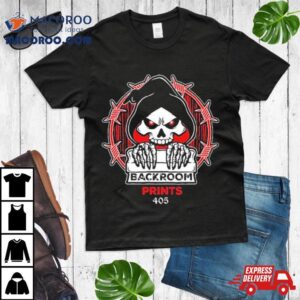 Backroomprintsokc Backroom Reaper T Shirt