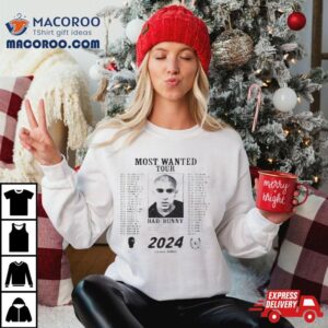 Bad Bunny Most Wanted Tour Tshirt