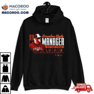 Baltimore Orioles Brandon Hyde 2023 Al Manager Of The Year T Shirt