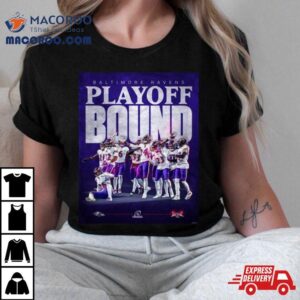Baltimore Raven Nfl 2023 Playoff Bound Shirt