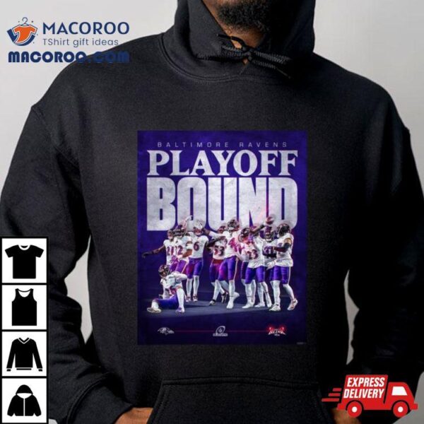 Baltimore Raven Nfl 2023 Playoff Bound Shirt