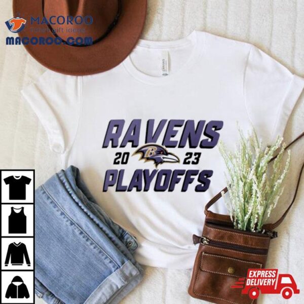 Baltimore Ravens 2023 Nfl Playoffs Iconic T Shirt