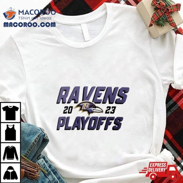 Baltimore Ravens 2023 Nfl Playoffs Iconic T Shirt