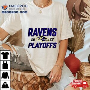 Baltimore Ravens 2023 Nfl Playoffs Logo Shirt