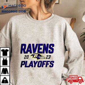 Baltimore Ravens Nfl Playoffs Logo Tshirt