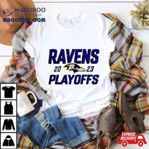 Baltimore Ravens Nfl Playoffs Logo Tshirt