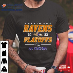 Baltimore Ravens Playoffs Go Ravens Tshirt