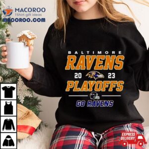 Baltimore Ravens Playoffs Go Ravens Tshirt