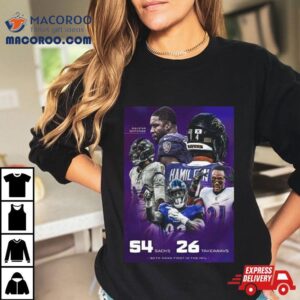 Baltimore Ravens Defense Both Rank First In The Nfl 2023 Season T Shirt