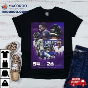 Baltimore Ravens Defense Both Rank First In The Nfl Season Tshirt