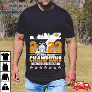 Baltimore Ravens Football Afc North Division Champions Tshirt