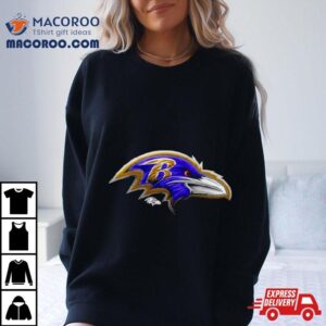 Baltimore Ravens Midnight Mascot Retro T Shirt