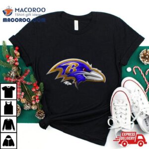 Baltimore Ravens Midnight Mascot Retro T Shirt