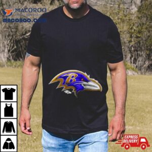 Baltimore Ravens Midnight Mascot Retro Tshirt