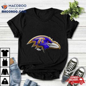 Baltimore Ravens Midnight Mascot Retro Tshirt