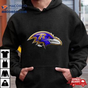 Baltimore Ravens Midnight Mascot Retro Tshirt